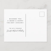 Jolly Otomi Holiday Snowman Briefkaart (Achterkant)