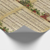 "JOLLY OUD ST. NICHOLAS"-Vintage Cadeaupapier (Hoek)