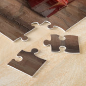 Jolly oude Kerstman Legpuzzel (Zijkant)