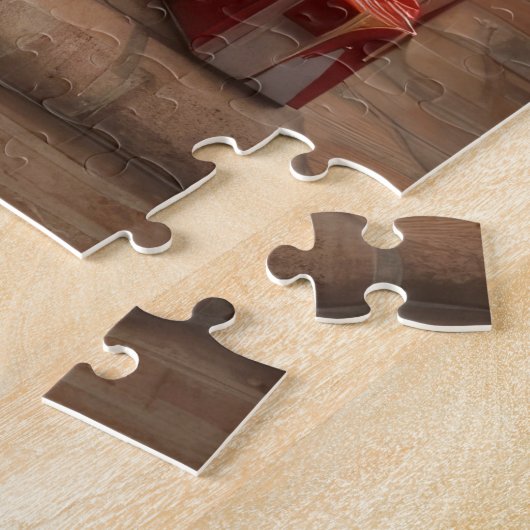 Jolly oude Kerstman Legpuzzel (Zijkant)