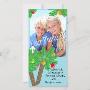 Jolly Palm Trees Vakantie Groeten Kaart