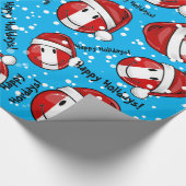 Jolly Peruvian Flag kerststijl Cadeaupapier (Hoek)