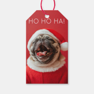 Jolly Pug Gift Label Cadeaulabel