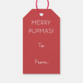 Jolly Pug Gift Label Cadeaulabel (Achterkant)