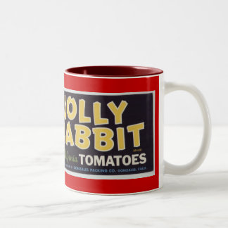 Jolly Rabbit Tomaten Tweekleurige Koffiemok