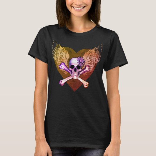 Jolly Rachel met Wings T-Shirt (Voorkant)
