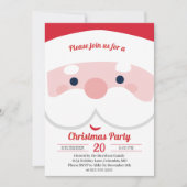 Jolly Retro Santa Feestelijk Kerstfeest Kaart (Voorkant)