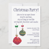 Jolly Retro Sinterklaas Kerstfeest Uitnodiging (Achterkant)