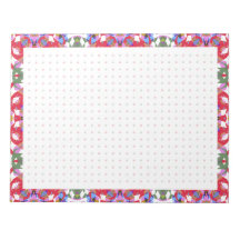 Jolly Rode Vrolijke Kerststip Grid BuJo Planner