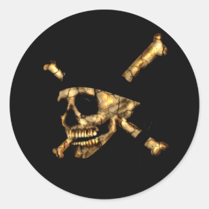 Jolly Roger #1-Burnt Ronde Sticker