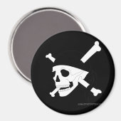 Jolly Roger #1 Magneet (Voorkant / Achterkant)