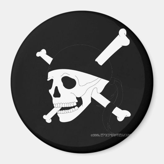 Jolly Roger #1 Magneet (Voorkant)