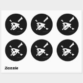 Jolly Roger #1 Ronde Sticker (Vel)