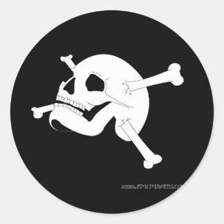 Jolly Roger #2 Ronde Sticker