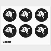 Jolly Roger #2 Ronde Sticker (Vel)