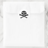 Jolly-Roger #4 Ronde Sticker (Tas)