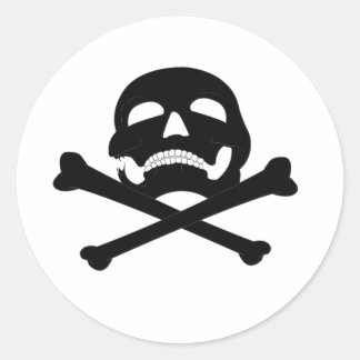 Jolly-Roger #4 Ronde Sticker