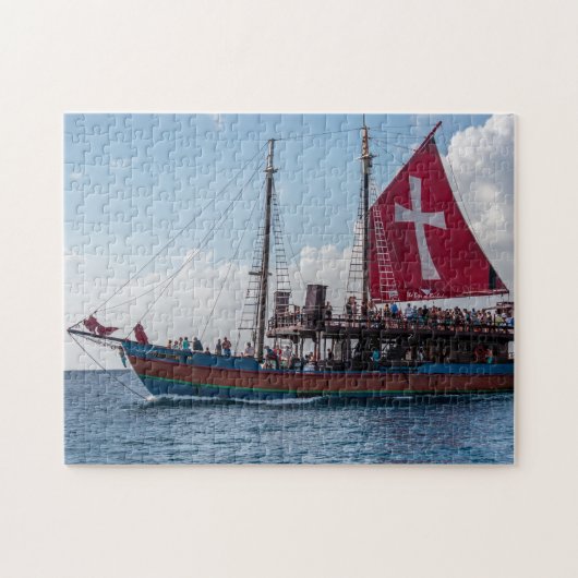 Jolly Roger Barbados. Legpuzzel (Horizontaal)