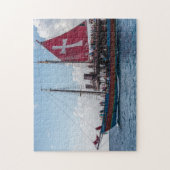 Jolly Roger Barbados. Legpuzzel (Verticaal)