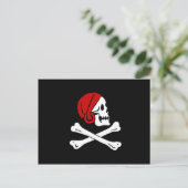 Jolly Roger Briefkaart (Staand voorkant)