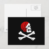 Jolly Roger Briefkaart (Voorkant / Achterkant)