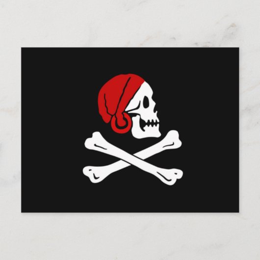 Jolly Roger Briefkaart (Voorkant)