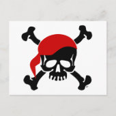 Jolly Roger Briefkaart (Voorkant)
