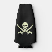 Jolly Roger Custom Pirate Bottle Cooler (Voorkant)