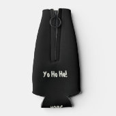 Jolly Roger Custom Pirate Bottle Cooler (Achterkant)