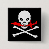Jolly Roger (cutlass) Button (Voorkant)