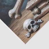 Jolly Roger - Decoupage - Tissuepapier (Detail)