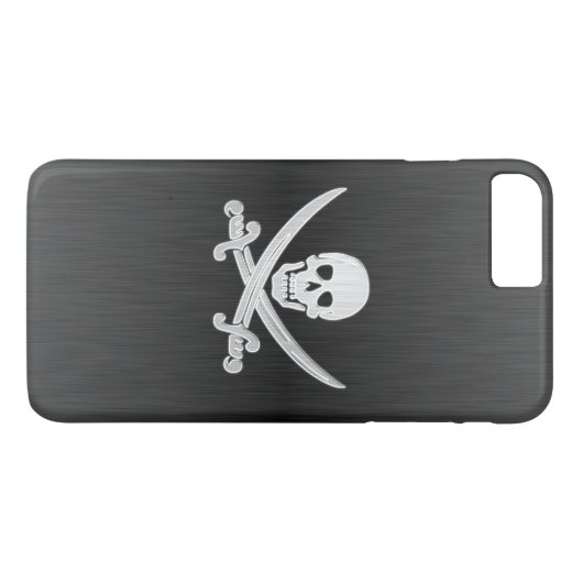 Jolly Roger Deluxe Case-Mate iPhone Case (Achterkant (Horizontaal))