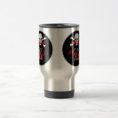 Jolly Roger E Monogram Initiaal Reisbeker (Center)