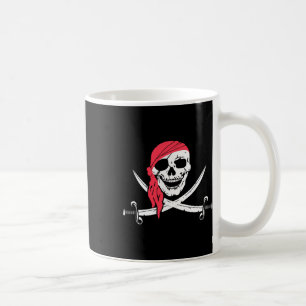 Jolly Roger en Calico Jack Halloween kostuumvlag Koffiemok