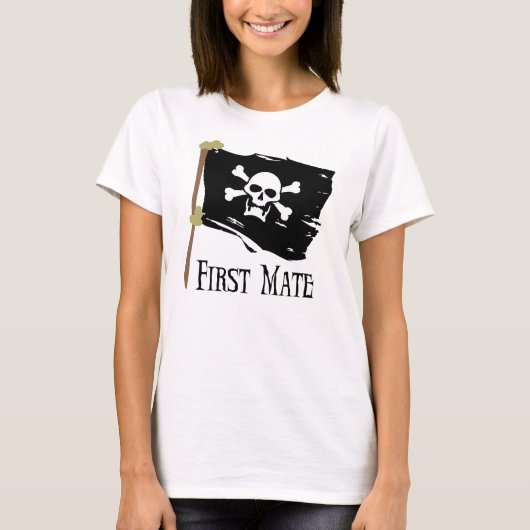 Jolly Roger First Mate T-shirt (Voorkant)