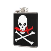 Jolly Roger Flask Heupfles (Links)