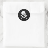 Jolly Roger Henry elke piratenvlag Ronde Sticker (Tas)