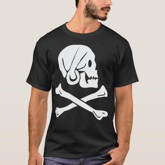 Jolly Roger Henry Every Pirate Flag  T-shirt (Voorkant)