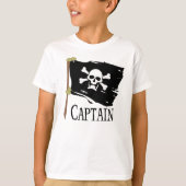 Jolly Roger Kapitein T-shirt (Voorkant)