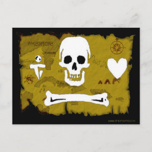Jolly Roger Map #2 Briefkaart