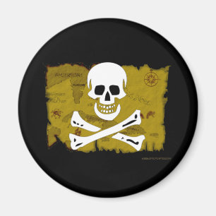 Jolly Roger Map #3 Magneet
