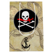 Jolly Roger Medium Cadeauzakje (Achterkant)