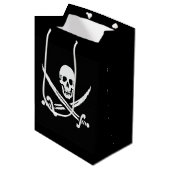 Jolly Roger Medium Cadeauzakje (Voorkant Gekanteld)