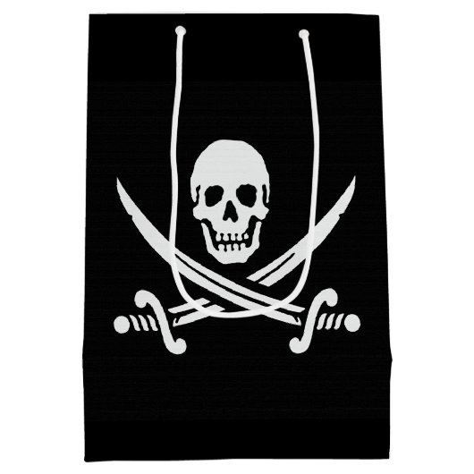 Jolly Roger Medium Cadeauzakje (Achterkant)