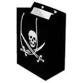 Jolly Roger Medium Cadeauzakje (Achterkant Gekanteld)