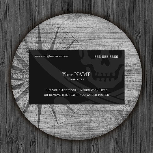 Jolly Roger Modern Visitekaartje