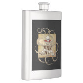 Jolly Roger Monogram Initiaal Flacon (Rechts)