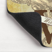 Jolly Roger Monogram Initiaal Muismat (Hoek)