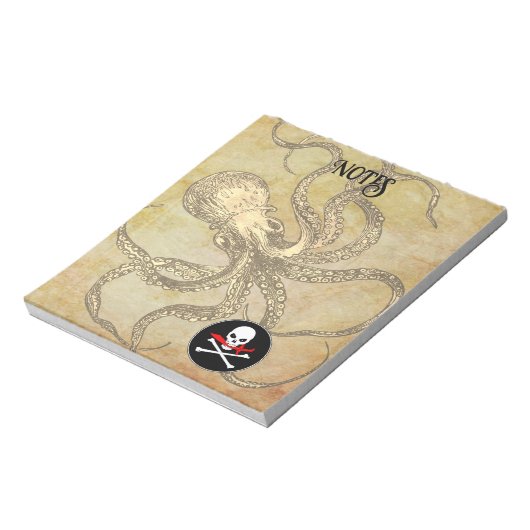 Jolly Roger Notitieblok (Linkerzijde)