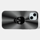 Jolly Roger Onyx Skull Case-Mate iPhone Case (Achterkant (horizontaal))